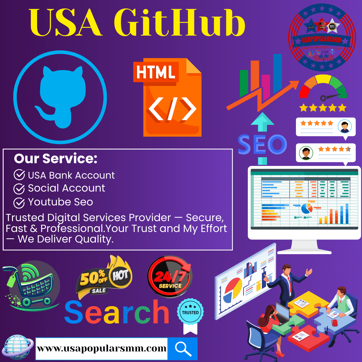 Buy GitHub Account Buy GitHub Account